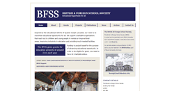 Desktop Screenshot of bfss.org.uk