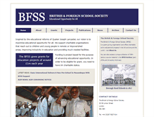 Tablet Screenshot of bfss.org.uk